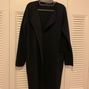 Jcrew Black Juliette 365 Open Sweater Size S